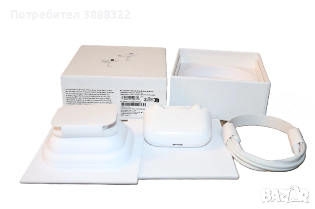 apple airpods pro 2nd generation слушалки, снимка 13 - Слушалки, hands-free - 52964749