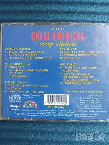 The great american song stylists volume 4 - оригинален диск музика, снимка 2 - CD дискове - 56216428