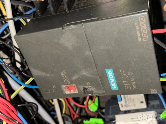 Индустриален комплект Siemens: PLC S7-200 (CPU 216-2) + HMI Панел OP3 + SITOP Power 5, снимка 4 - Друга електроника - 53271127