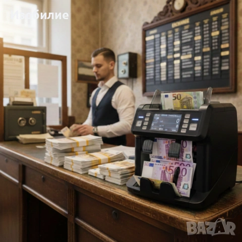 Многовалутна машина за броене на банкноти с детекция за фалшиви банкноти, снимка 6 - Друга електроника - 53726461
