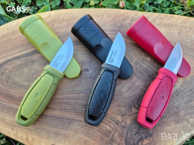 Шведски джобен нож Morakniv Eldris с фиксирано острие и кания,Sandvik , снимка 11 - Ножове - 50809361