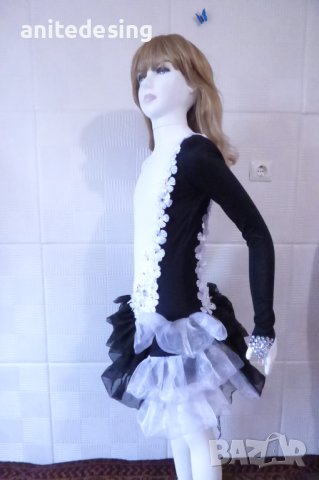 рокля за спортн танци, снимка 4 - Детски рокли и поли - 40599022