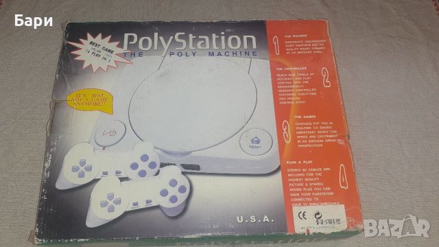 Конзола PolyStatioon the poli machine -U.S.A., снимка 8 - PlayStation конзоли - 41661600