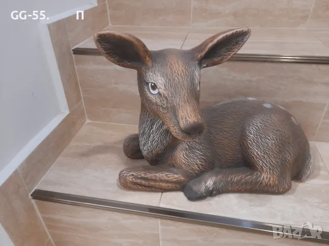 Градинско сърне.Керамика., снимка 3 - Градински мебели, декорация  - 48660052