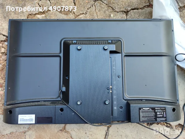 Продавам телевизор Hisense, модел 32A5750FA със счупена матрица, снимка 2 - Части и Платки - 56220006