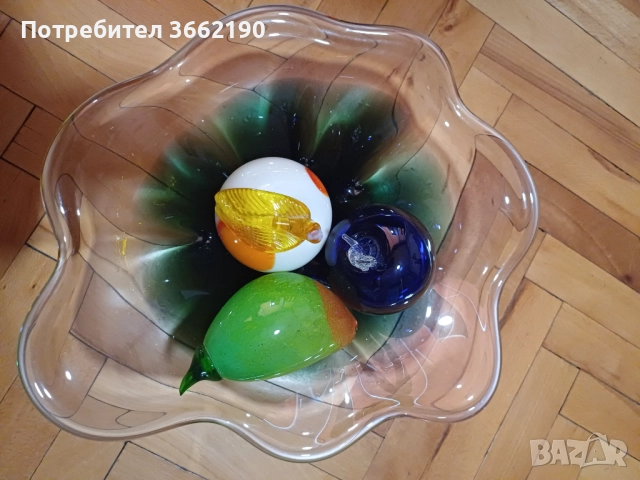 Фруктиера Мурано, снимка 4 - Декорация за дома - 52777939