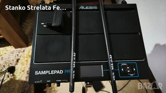 Alesis samplepad Pro електронни барабани перкусии , снимка 2 - Ударни инструменти - 55748674