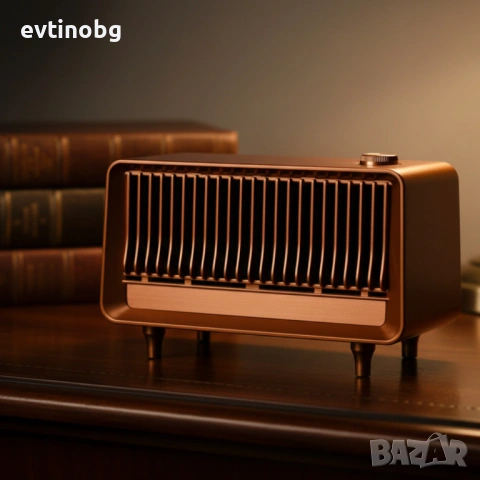 Bluetooth радио колонка AS25, 2x5W, 1800mAh – мощен звук и винтидж дизайн, снимка 3 - Bluetooth тонколони - 53781132