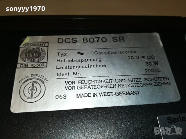 schneider-west germany 1808210931, снимка 13 - Ресийвъри, усилватели, смесителни пултове - 33847603