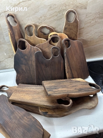 Дъски за мезета Орех, снимка 2 - Аксесоари за кухня - 45160654