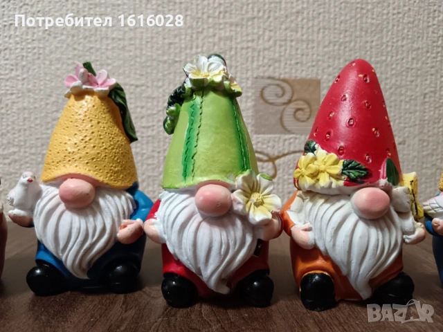 Малки декоративни джуджета.