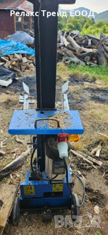 Професионална трифазна цепачка за дърва, 10 тона, Scheppach HL1000V, снимка 3 - Други машини и части - 50716722
