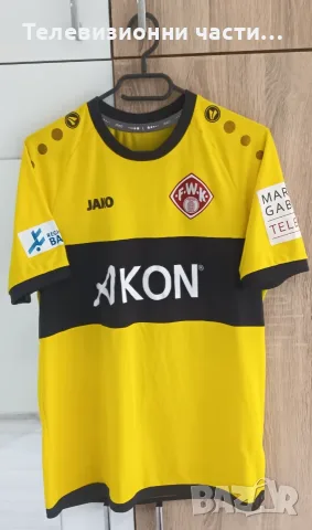 Мачова вратарска тениска 2023/2024 FC Würzburger Kickers - Norman Quindt 33,Jako,размер L 