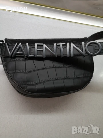 Valentino Bags черна чанта, снимка 5 - Чанти - 51059974
