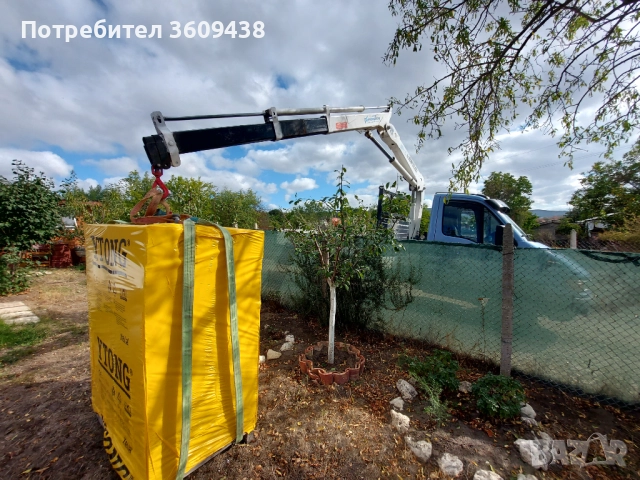 Транспортни Услуги Тристранен Самосвал с КРАН-Варна, снимка 6 - Транспортни услуги - 39296535