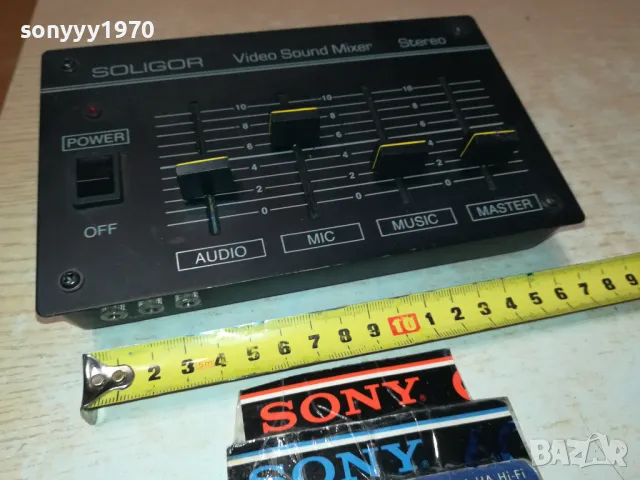 SOLIGOR-ПУЛТ-МАЛЪК ПУЛТ 0105251312, снимка 5 - Ресийвъри, усилватели, смесителни пултове - 50107640