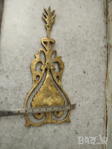 месингова апликация, снимка 2 - Други ценни предмети - 41731949