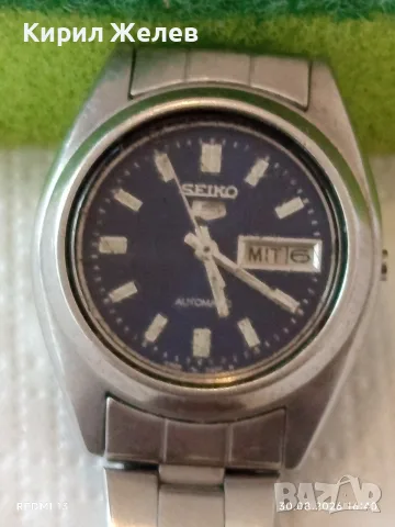 Дамски часовник SEIKO AUTOMATIC работи копчето за навиване го няма 18122