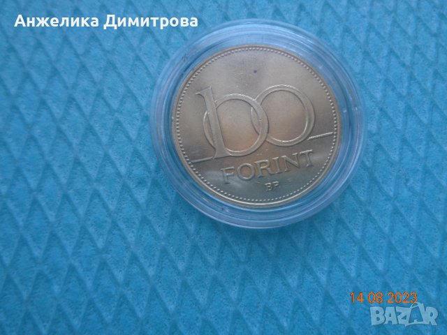 100 ФОРИНТ  отлични 1994г -едра монета , снимка 1 - Нумизматика и бонистика - 41863160