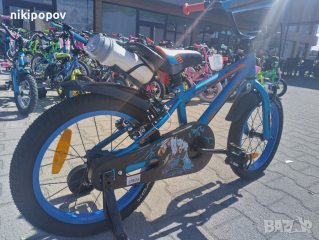 BYOX Велосипед 16" MONSTER син, снимка 5 - Велосипеди - 44923140