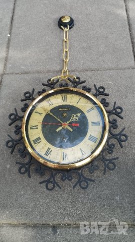 Стенен часовник Янтар, СССР., снимка 5 - Стенни часовници - 41791203