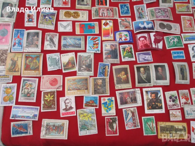 Пощенски марки:без и с печати от много държави разнообразни и ценни за любители и колекционери, снимка 8 - Филателия - 47655789