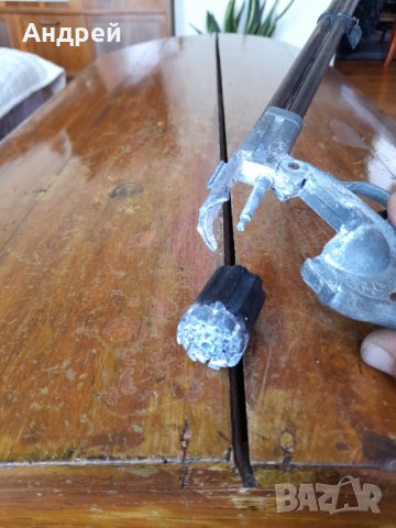 Стара детска играчка,пушка #4, снимка 4 - Антикварни и старинни предмети - 41975394