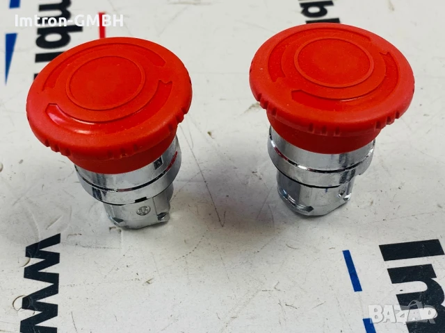 АВАРИЕН СТОП ЧЕРВЕН БУТОН Telemecanique 088874 ZB4-BS54 Tип гъба 40 мм., снимка 4 - Друга електроника - 50983872
