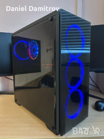 Геймърски компютър Ryzen 5 2600,GTX 1070 8GB,16GB RAM,128 GB SSD NVMe, 1 TB HDD