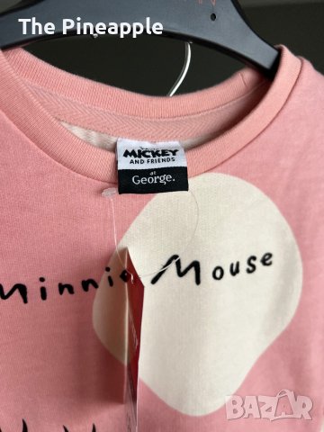 💕Джордж 🌸Disney Minnie Mouse Pink, снимка 2 - Детски анцузи и суичери - 36234398