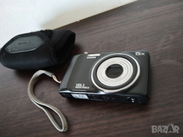 Камера CASIO Exilim 16.1 MP x5 Optical Zoom, снимка 10 - Фотоапарати - 51781275