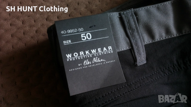 Clas Ohison Stretch Work Wear Trouser размер 50 / M работен панталон W4-7, снимка 6 - Панталони - 51993690