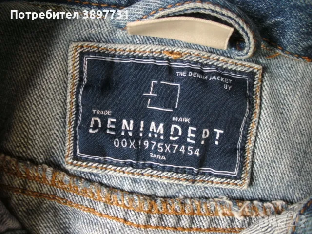 Детски дънков елек - Zara Jeans - оригинал !, снимка 3 - Детски якета и елеци - 47946437