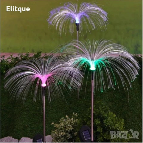 Комплект соларни лампи за градина, снимка 8 - Соларни лампи - 53338238