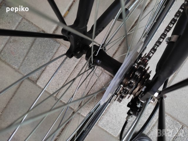 Продавам колела внос от Германия алуминиев велосипед DOVER CROSS 28 цола преден амортисьо, снимка 6 - Велосипеди - 34221941
