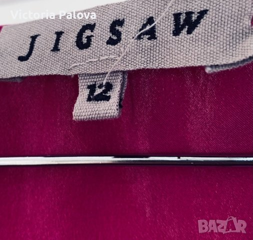 LUXURY британски бранд  JIGSAW  топ/блуза 100% коприна, снимка 3 - Корсети, бюстиета, топове - 41249347