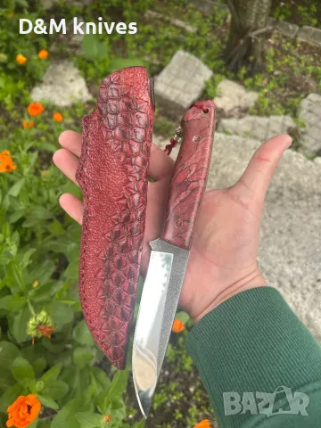 Ловен нож от стомана N690, снимка 1