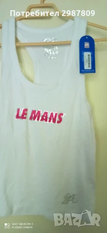 Нов!!! Дамски Спортен Потник Бял размер  С/ М, снимка 3 - Потници - 50799787