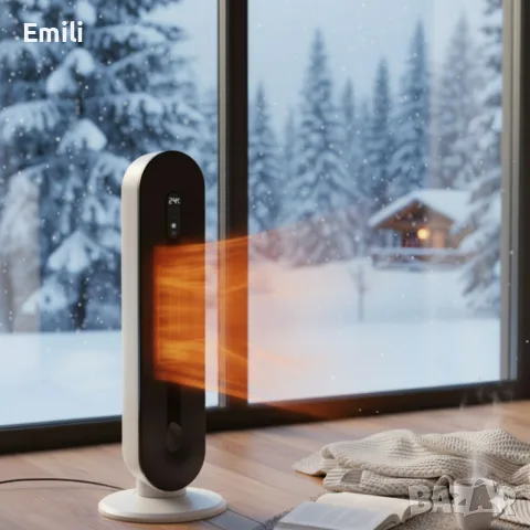 Tower Heater - Вертикалният отоплител, който стопля дома ти за минути, без излишен разход на ток