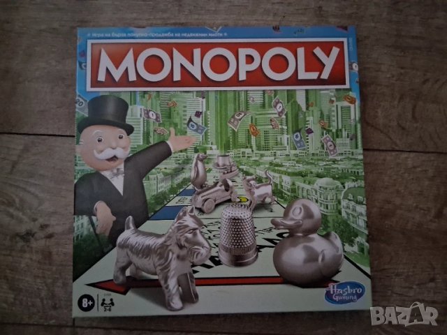 Занимателна настолна игра MONOPOLY CLASSIC C1009, снимка 2 - Образователни игри - 50465528