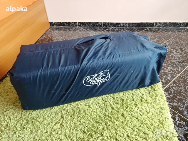 Сгъваема бебешка кошара за сън и игра Bebe Confort + допълнителен матрак, снимка 6 - Кошарки - 56227377