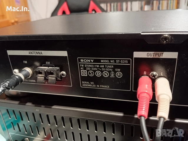 Тунер Sony ST-S315, снимка 5 - Ресийвъри, усилватели, смесителни пултове - 53386551