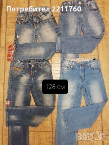 Детски дънки 104, 110, 116, 140, 146, снимка 4 - Детски панталони и дънки - 34024737