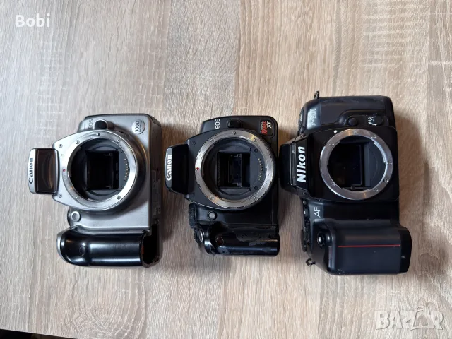 Продавам 3 фотоапарата Nikon и Canon 