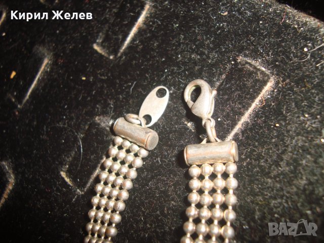 ПОРЕБРЕНА ВИНТИДЖ ГРИВНА СТАРИННА РЯДКА ПЛЕТКА 21021, снимка 3 - Гривни - 33792346