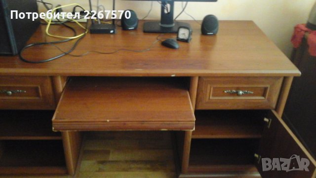 Масивно офис бюро и шкаф от материал MDF, снимка 7 - Бюра - 41663864