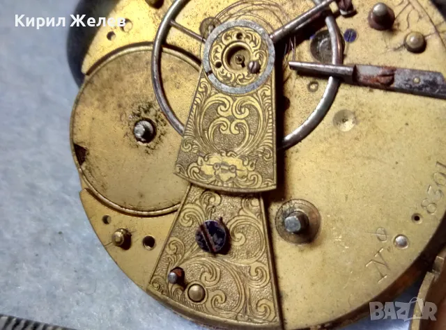 МЕХАНИЗЪМ от СТАР РЯДЪК КОЛЕКЦИОНЕРСКИ ШВЕЙЦАРСКИ ДЖОБЕН ЧАСОВНИК 48702, снимка 12 - Антикварни и старинни предмети - 48553639