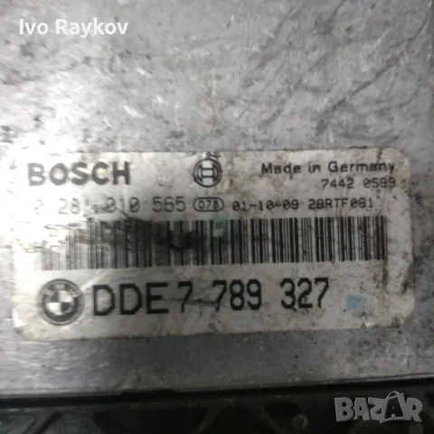 Компютър двигател за BMW 3 E46 320D ECU 0281010565 , DDE7789327, снимка 2 - Части - 48169057