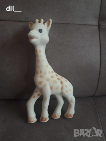 Бебешка играчка Жирафчето Софи - 21см големия размер, снимка 2 - Дрънкалки и чесалки - 41912576