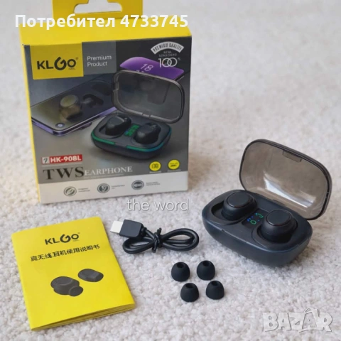 Технически характеристики на Стерео безжични слушалки КLGO HK-90BL Bluetooth 5.0